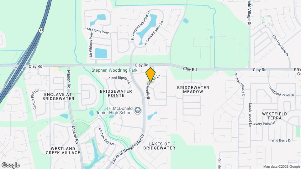 3834 Brighton Springs Ln Map and Location Details