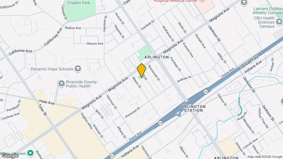 3750 Taft St Map and Location Details