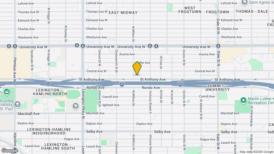 909 St Anthony Ave Mapa y Detalles de la Ubicación