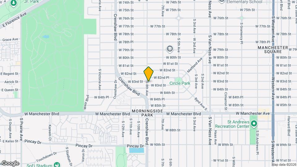 3021 W 83rd St Mapa y Detalles de la Ubicación