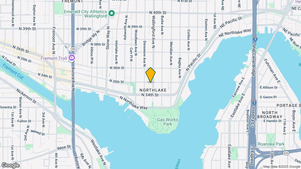1717 N 35th St Map and Location Details