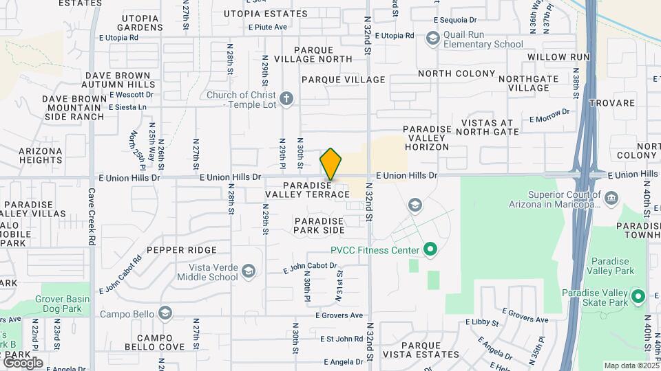 18443 N 31st St Map and Location Details