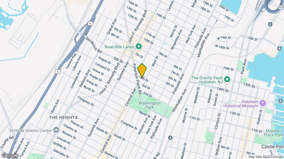 609 4th St Map and Location Details
