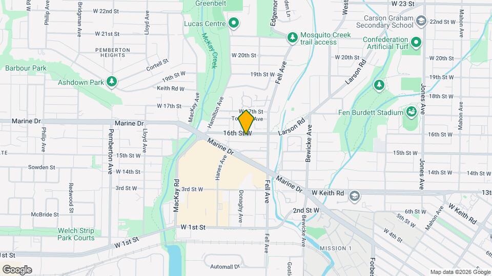 855 16th St W, Unit 307 Map and Location Details