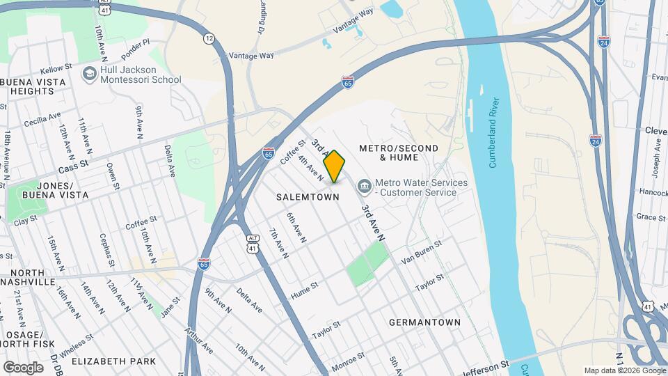 1726 4th Ave N Map and Location Details