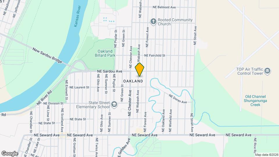 724 NE Wabash Ave Map and Location Details