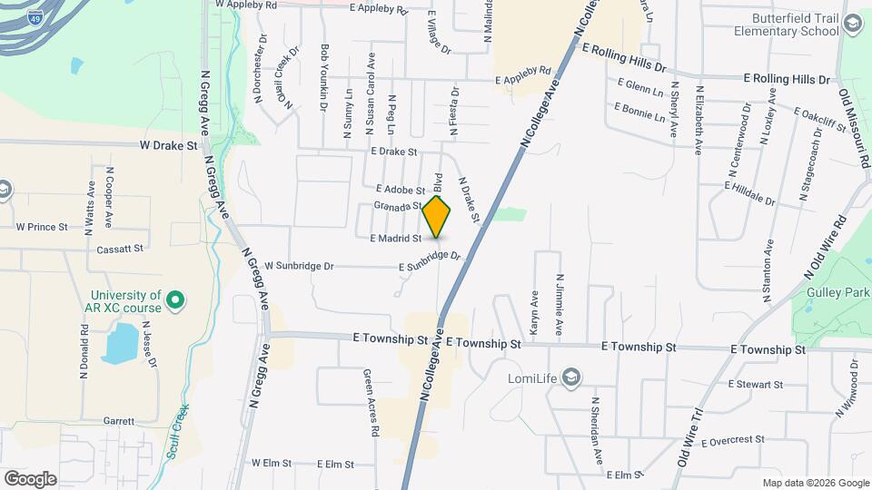 2609 N Villa Blvd Map and Location Details