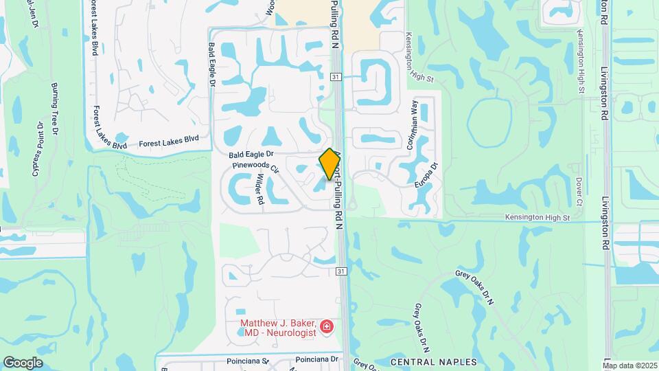 1600 Misty Pines Cir-Unit -203 Map and Location Details