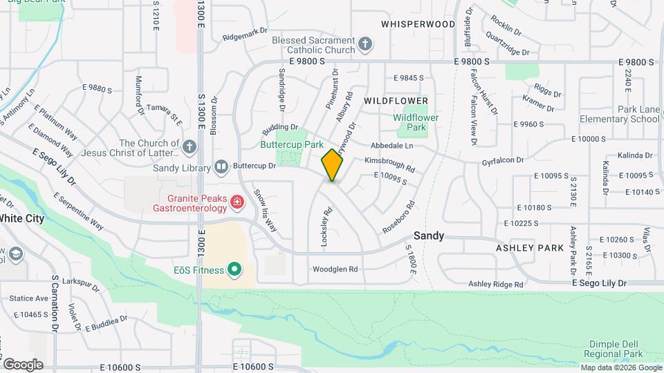 10122 Buttercup Dr, Unit Unit 1 Map and Location Details