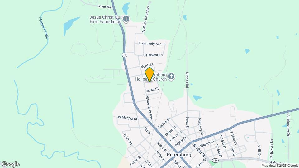 1015 Glezen St Map and Location Details