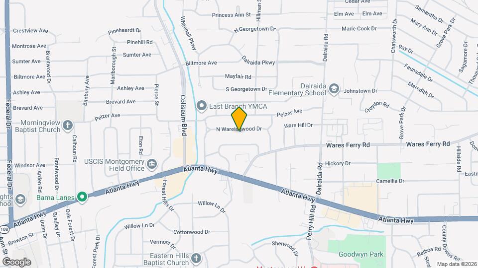 3548 N Wareingwood Dr Map and Location Details