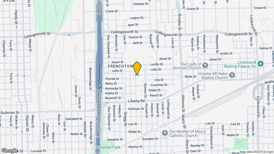 2804 Bringhurst St Map and Location Details