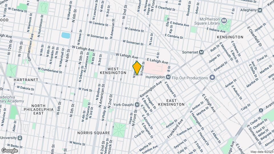 2550 N Hope St, Unit 2 Map and Location Details