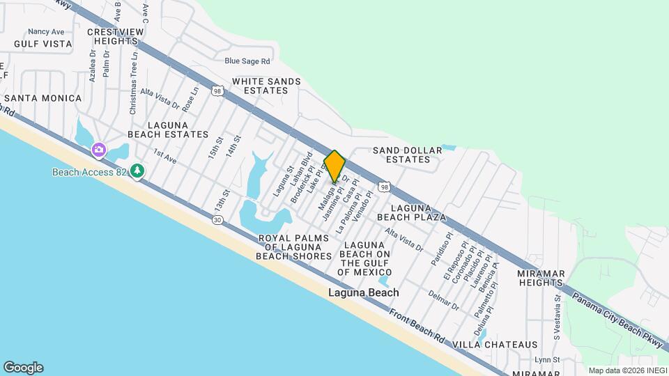 310 Malaga Pl Map and Location Details