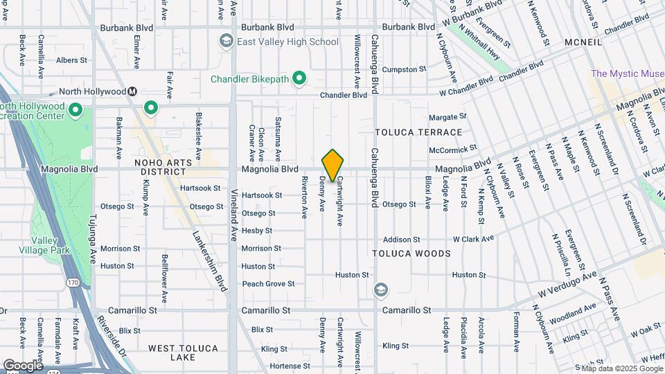 5149 Cartwright Ave Map and Location Details