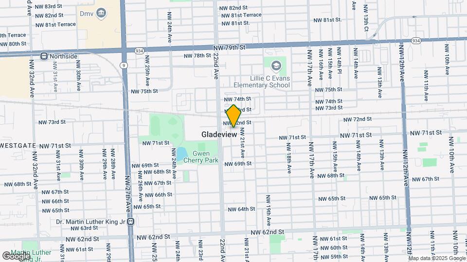2155 NW 71st St Map and Location Details