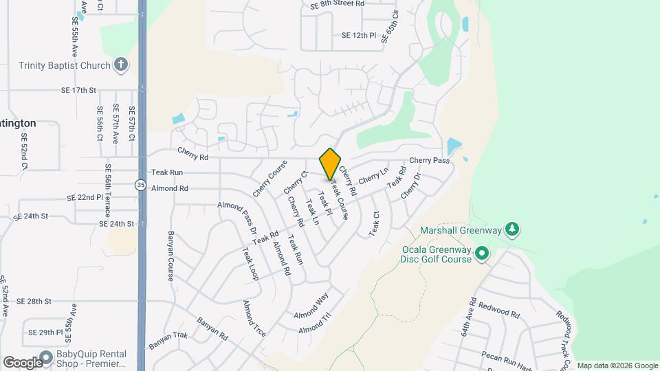 44 Teak Course Map and Location Details