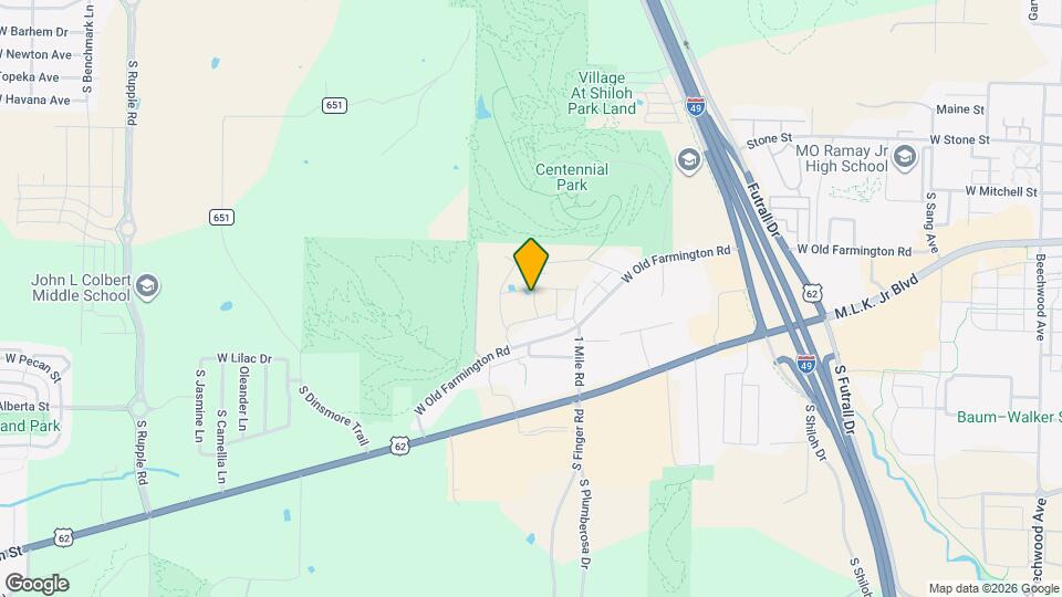 913 S Wichita Ave Map and Location Details