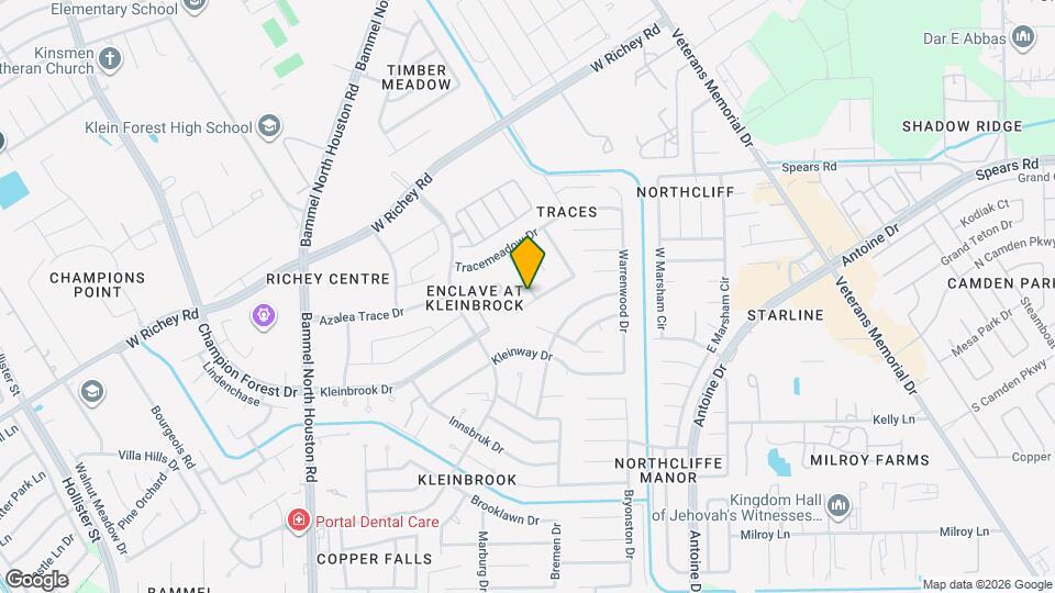 12407 Fox Trace Ln Map and Location Details