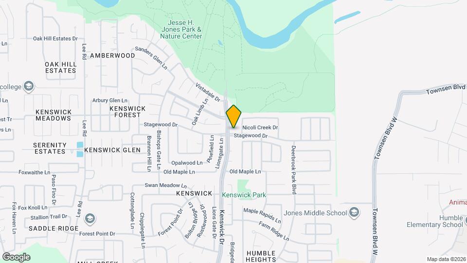 20506 Kenswick Dr Mapa y Detalles de la Ubicación
