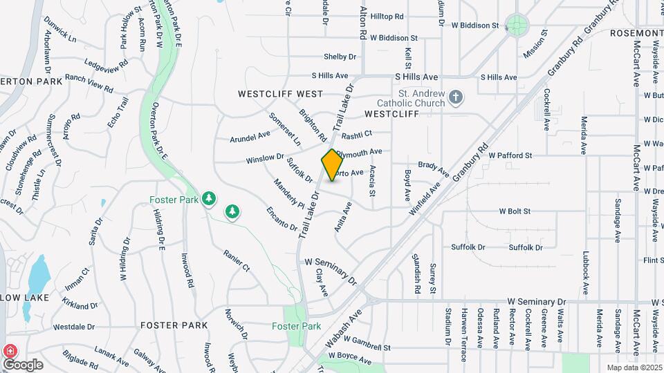 3544 Suffolk Drive Map and Location Details