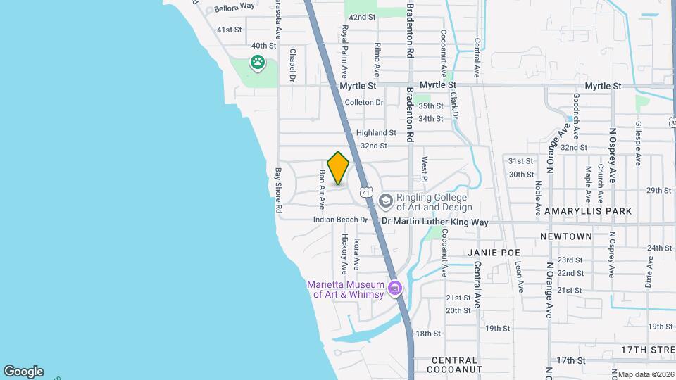 976 Tennessee Ln Map and Location Details