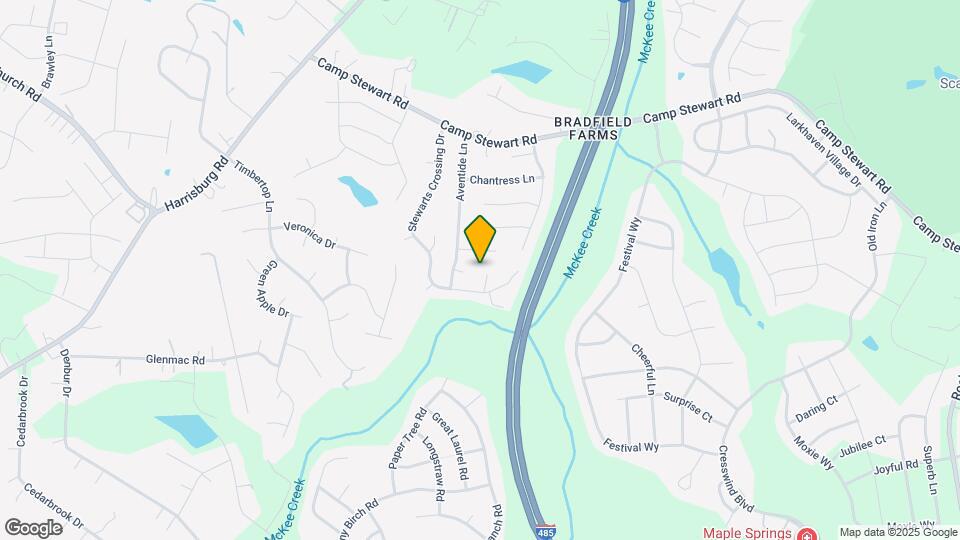 9617 Rau Ct Map and Location Details