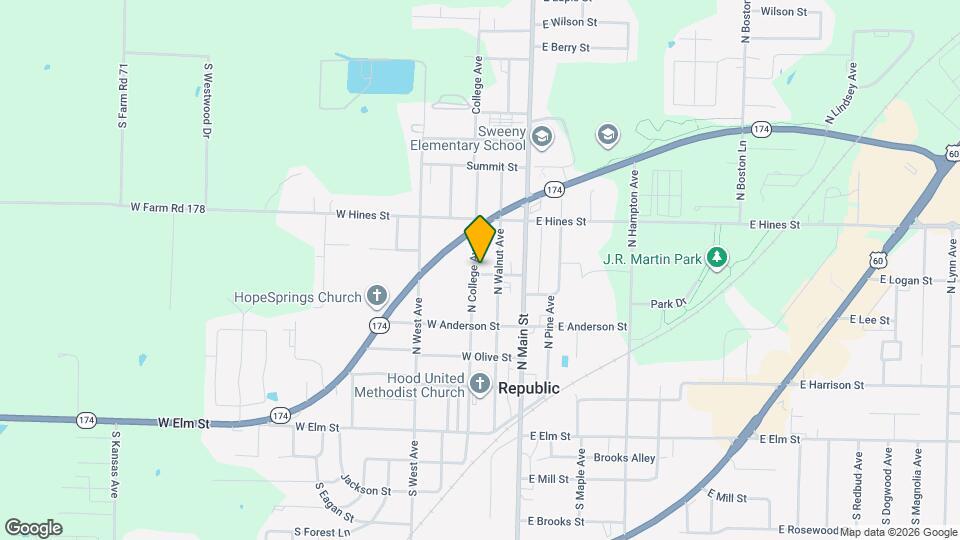 217 W Logan St Map and Location Details