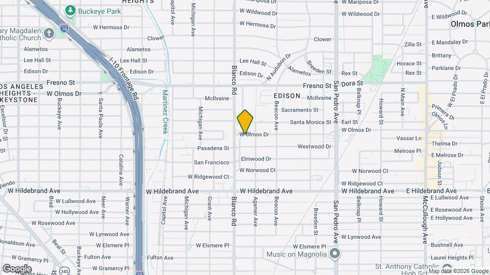 820 W Olmos Dr Map and Location Details