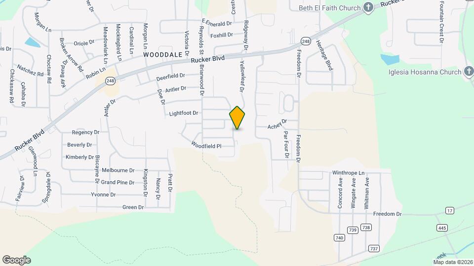 127 Candlebrook Dr Map and Location Details