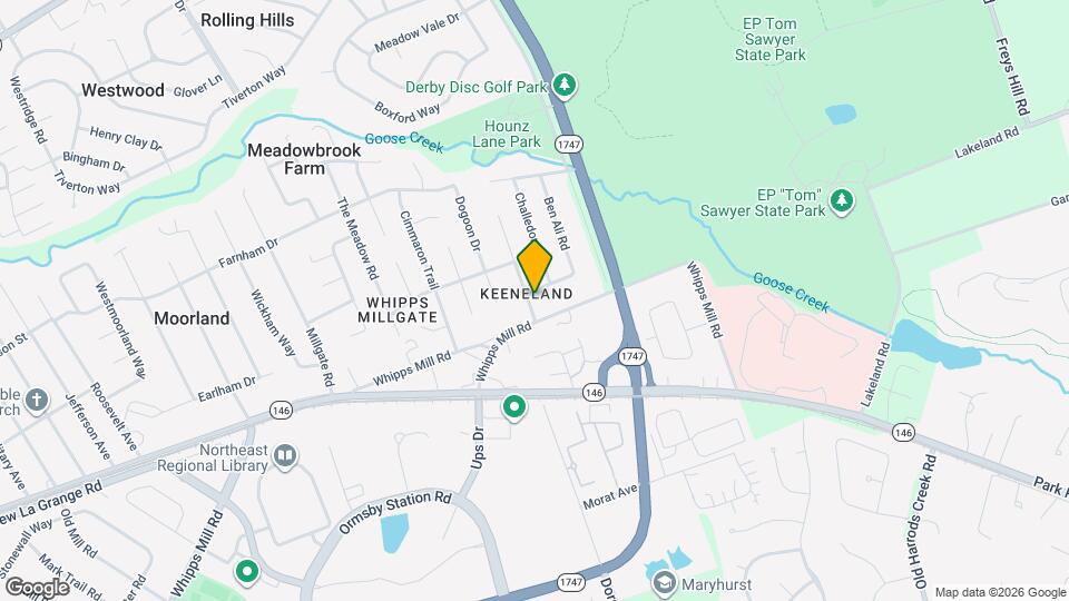 2005 Keeneland Blvd Map and Location Details