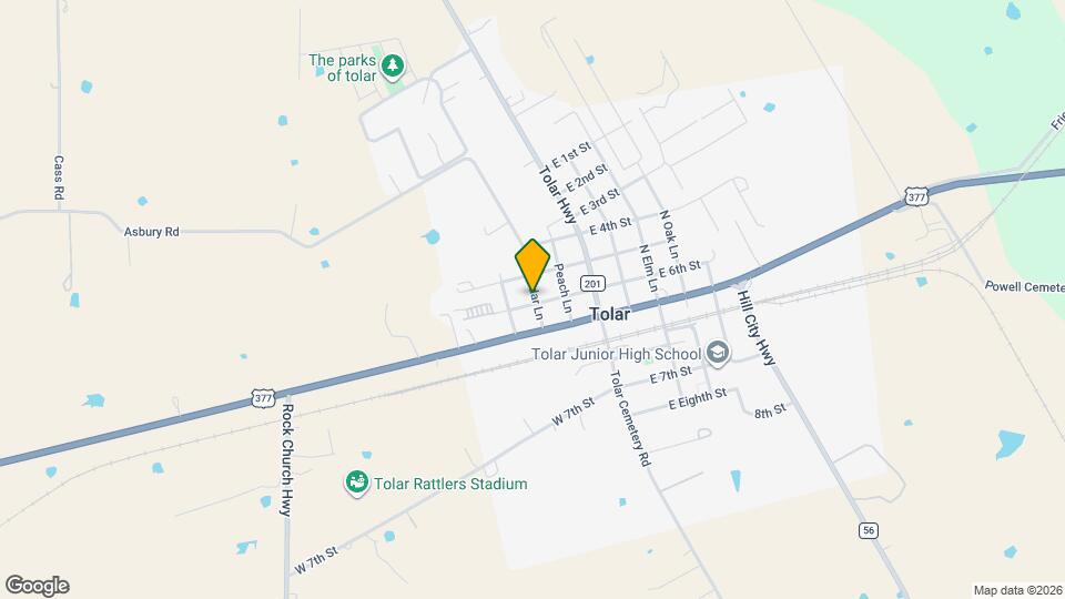 200 Cedar Ln Mapa y Detalles de la Ubicación