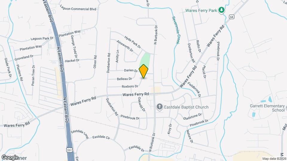 5852 Roxboro Dr Map and Location Details