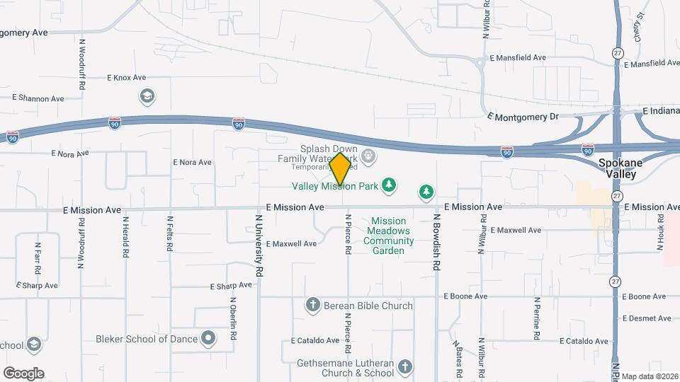 1615 N Gillis Ln Mapa y Detalles de la Ubicación