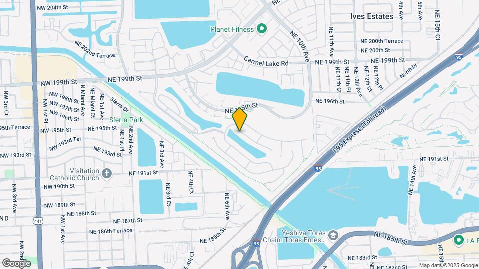 632 NE 193rd St Map and Location Details
