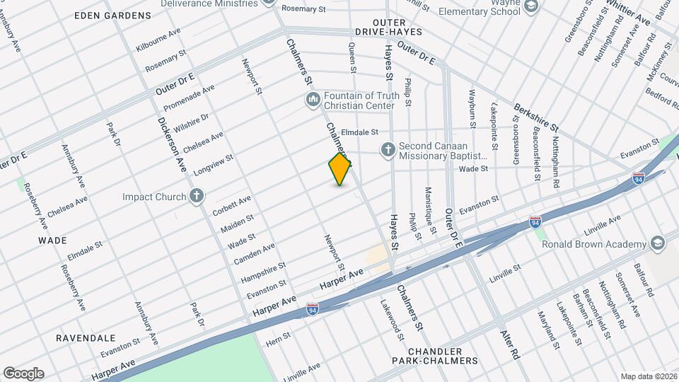 14295 Wade St Map and Location Details