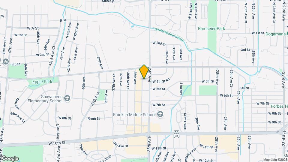 502 35th Ave Ct Map and Location Details