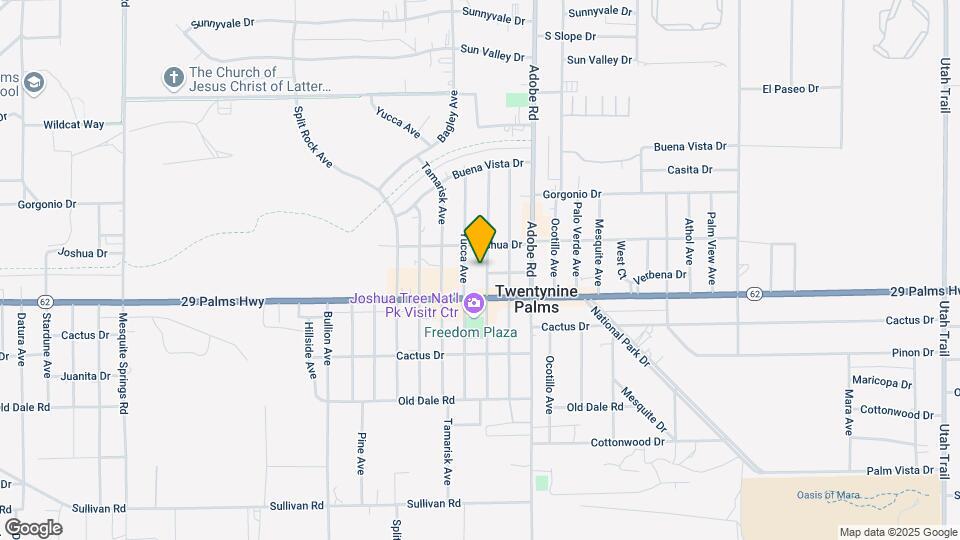 6442 Smoketree Ave Map and Location Details
