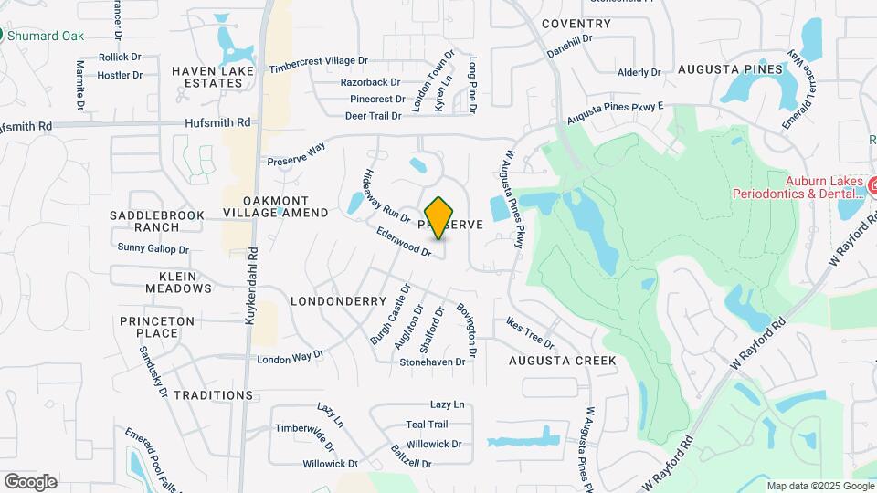 25219 Piney Heights Ln Map and Location Details