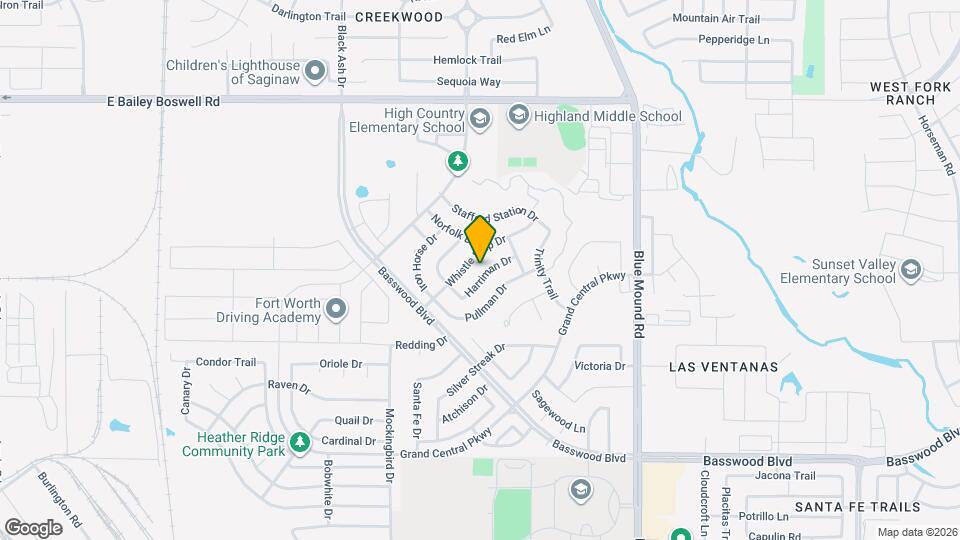 1052 Harriman Dr Map and Location Details