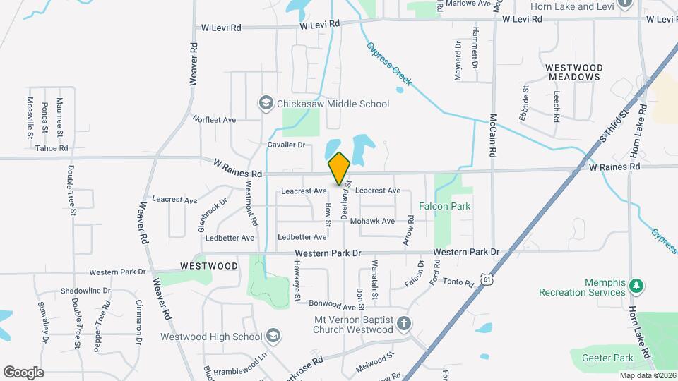 4193 Deerland St Map and Location Details