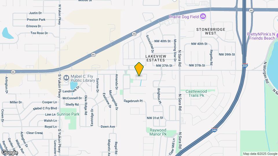10825 NW 35th St Map and Location Details