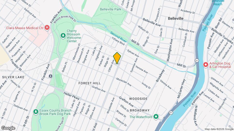 840 Mt Prospect Ave Map and Location Details