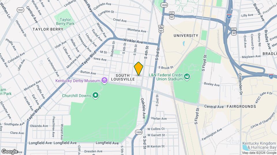 412 Heywood Ave Map and Location Details