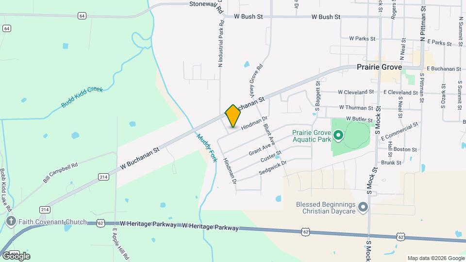 816 Hindman Dr Map and Location Details