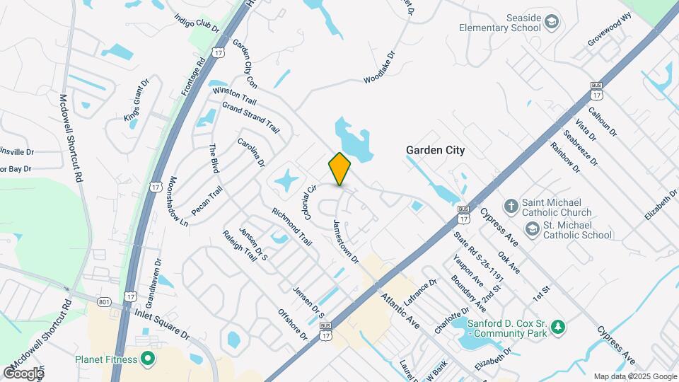 145 Colonial Cir Map and Location Details