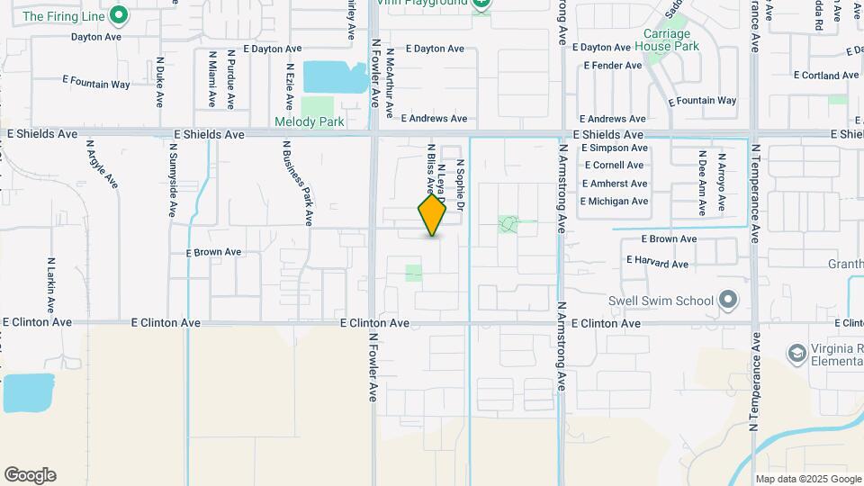 6181 E Homan Ave Map and Location Details