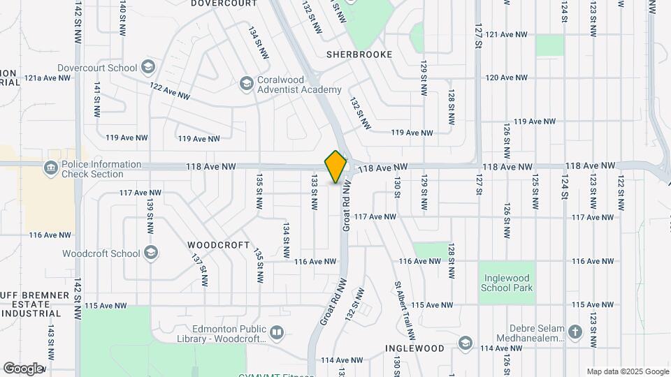 11736 Groat Rd NW Map and Location Details