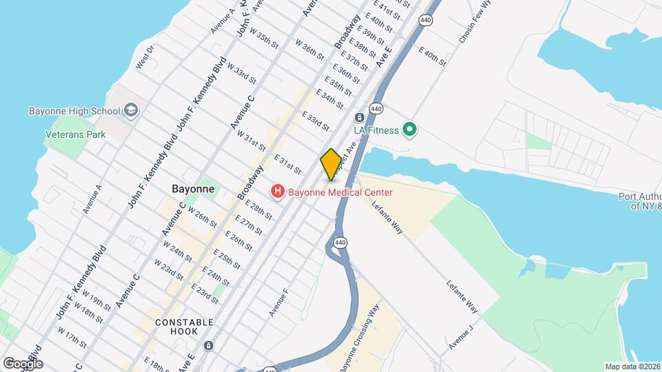 248 Prospect Ave Map and Location Details