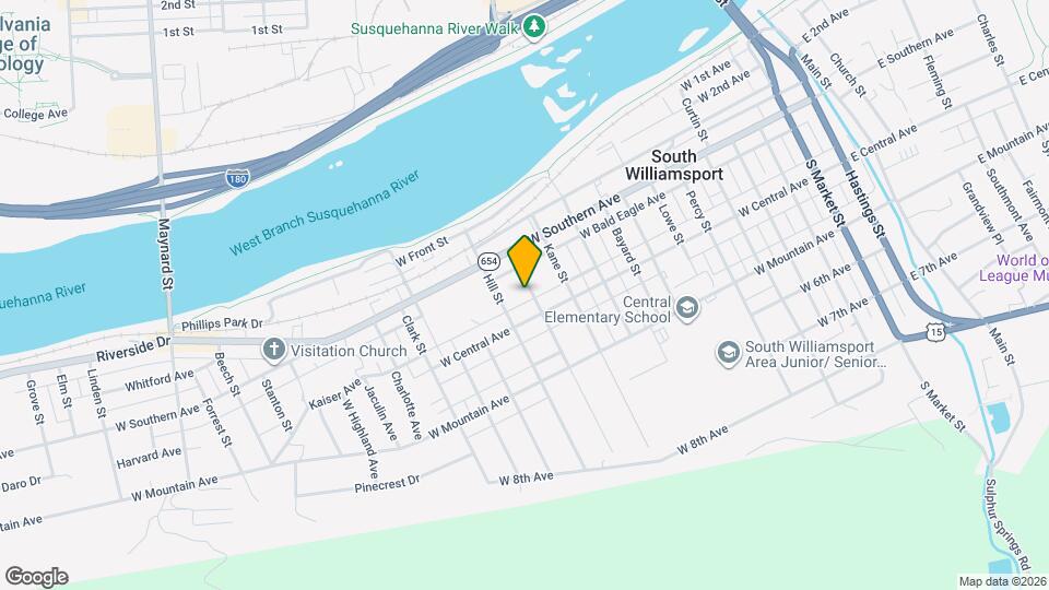 356 Clinton St Map and Location Details